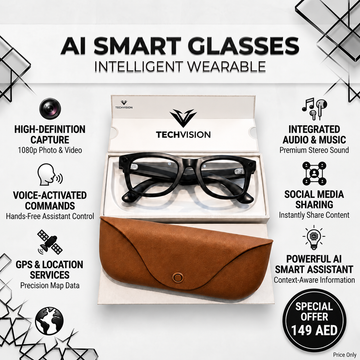 Meta AI Smart Glasses With 8MP Camera